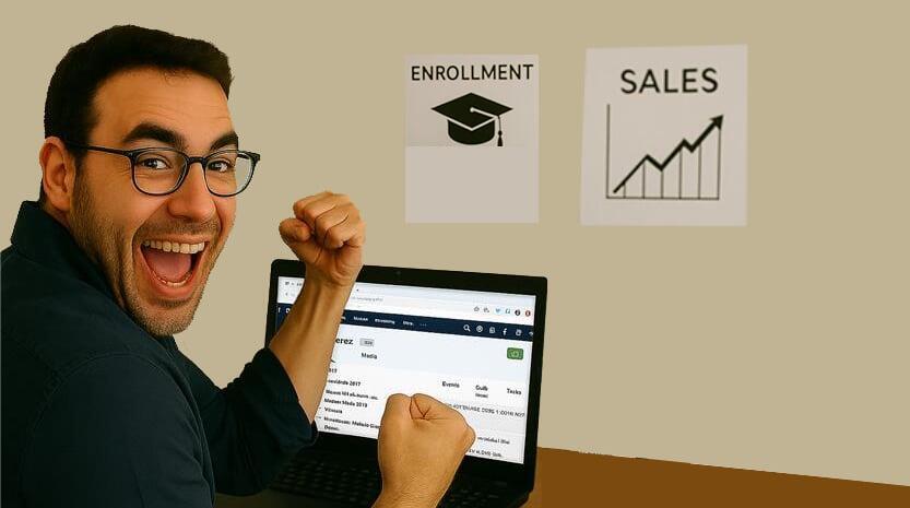 Estás perdiendo alumnos ... porque no tienes los datos